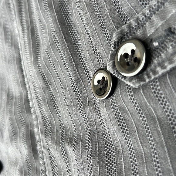 🎯RARE Stussy Military Style Jacket Gray Size Small - Picture 10 of 14